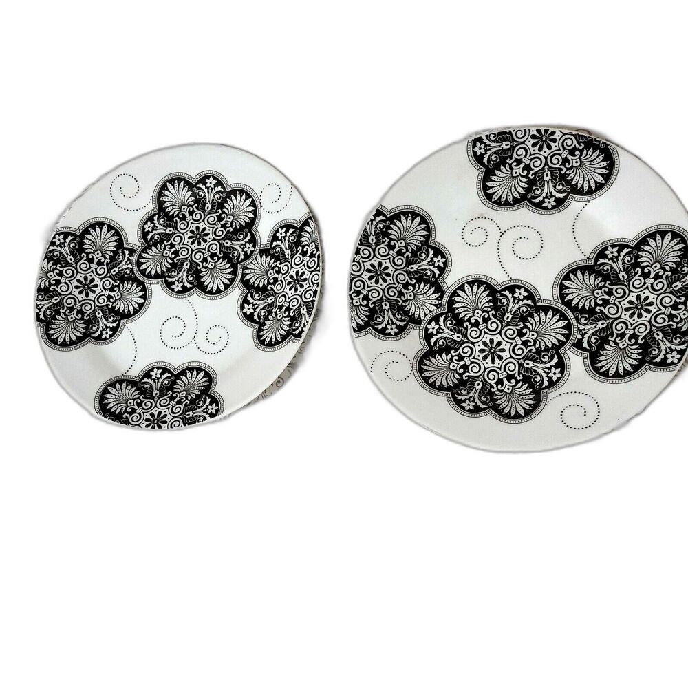 Godinger Paris Royal Salad Plates 7 3/4" diameter bundle of 2
